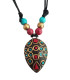 Pendentif Tibétain Cloisonné Goutte - Bijoux Ethnique