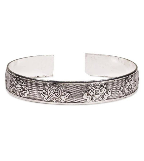 Bracelet Miao 8 signes auspicieux Tibétains