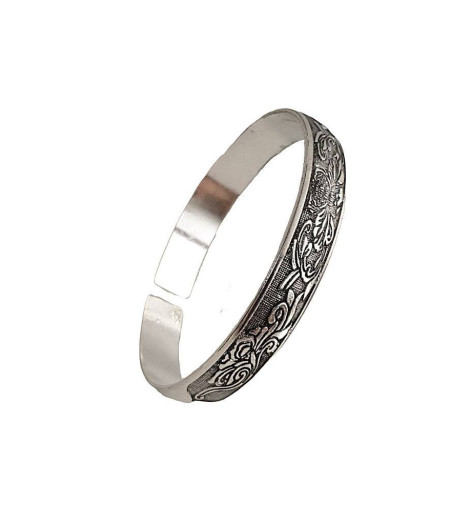 Bracelet Tribal Miao Motif Lotus