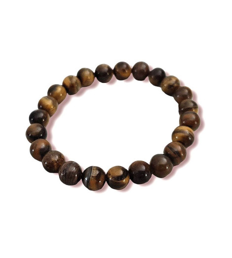 Mâlâ en Œil de Tigre - Bracelet Pierre Naturelle