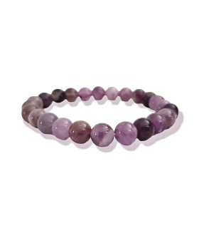Mâlâ en Améthyste - Bracelet Pierre Naturelle