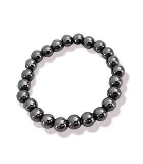 Mâlâ en Hématite - Bracelet Pierre Naturelle