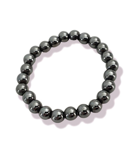 Mâlâ en Hématite - Bracelet Pierre Naturelle