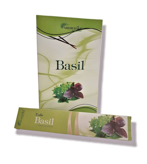 Encens au Basilic - Bâtonnets Naturels Qualité Supérieure