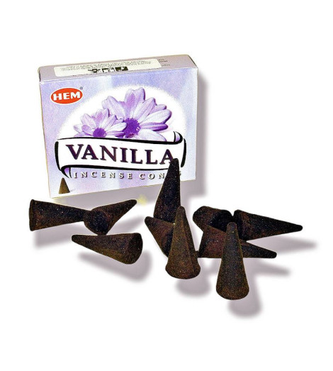 Encens à la Vanille - Cônes Indien Parfum Relaxant