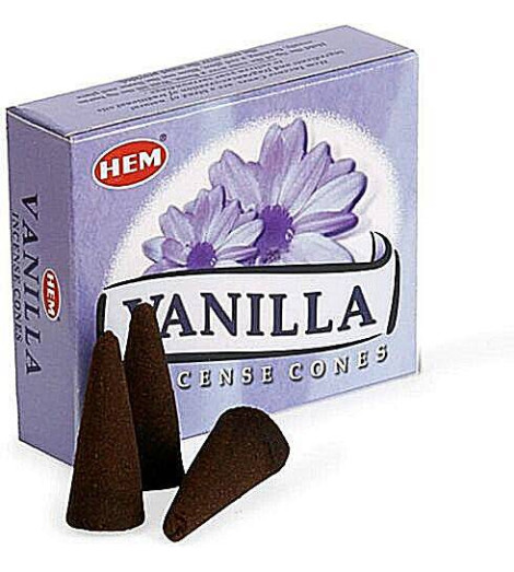 Encens à la Vanille - Cônes Indien Parfum Relaxant