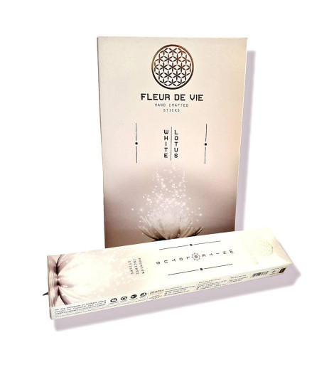 Encens Lotus Blanc Fleur de Vie - Encens et Tradition