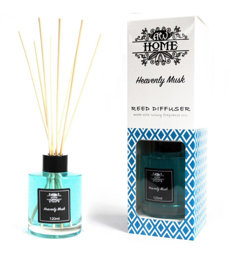 Diffuseur de Parfum à Roseaux - Huiles Parfumées Paradis de Musc