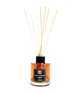 Diffuseur de Parfum à Roseaux - Huile Parfumée Or, Encens & Myrrhe