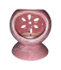 Brûle Parfum en Terre Cuite pour Huile Parfumée - Rose