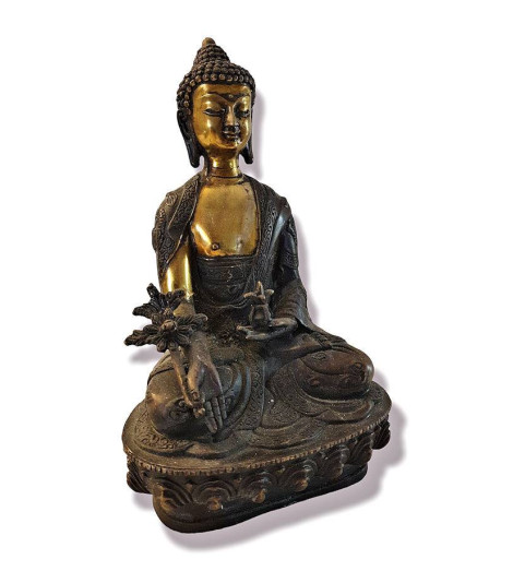 Statue Activée du Bouddha de la Médecine - vue de droite