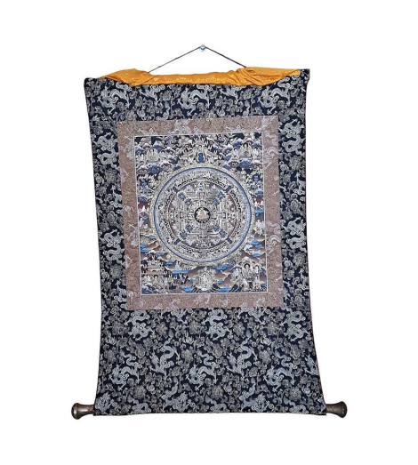 Authentique Thangka Bouddhiste - Art Tibétain et Népalais