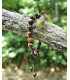 Bracelet en Pierre Véritable Œil de Tigre Fabriqué au Népal
