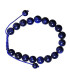 Bracelet en Pierre Lapis Lazuli Fabriqué au Népal