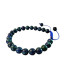 Bracelet en Pierre Véritable Azurite - Fabriqué au Népal