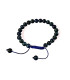 Bracelet en Pierre Véritable Azurite - Fabriqué au Népal