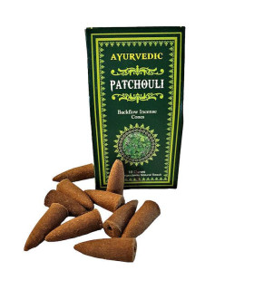 Encens Ayurvédic Patchouli - Encens Cônes Fontaine