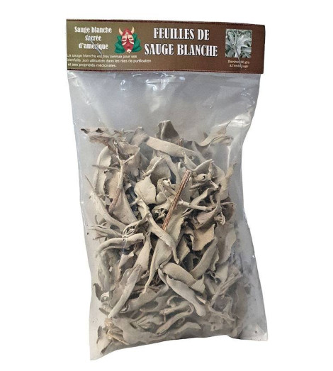 Sauge Blanche Sauvage Séchée 20gr