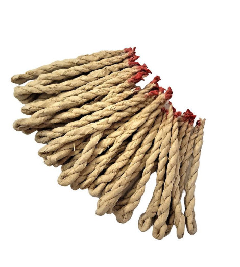 Encens Tibétain Genévrier ou Cade - Tresses Traditionnelles du Népal