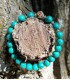 Bracelet Ethnique en Turquoise - Népal