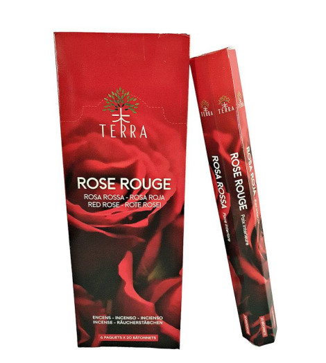 Encens Indien Sans Charbon Roses Rouges