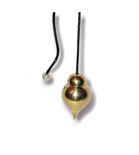 Pendule Divinatoire Goutte d'Eau avec Chambre Témoin