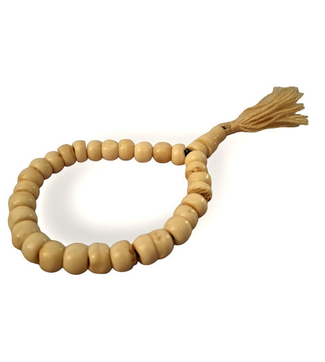 Bracelet Mãlã Artisanal en Os - Népal