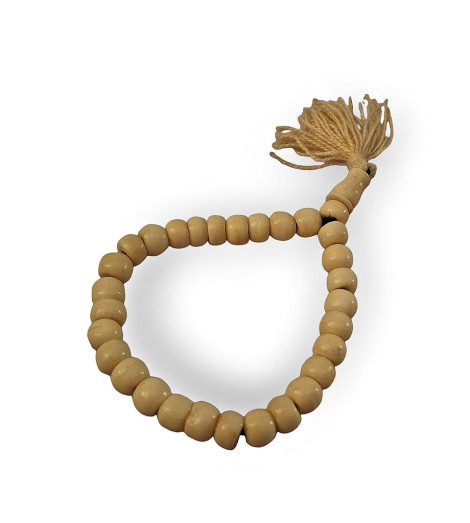 Bracelet Mãlã Artisanal en Os - Népal