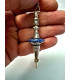Pendule Divinatoire Hindou Lotus - Pièce Unique - Lapis Lazuli