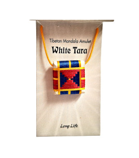 Amulette Talisman Tara Blanche Tibet