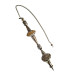 Pendule Divinatoire Hindou Double Lotus Long - Pièce Unique