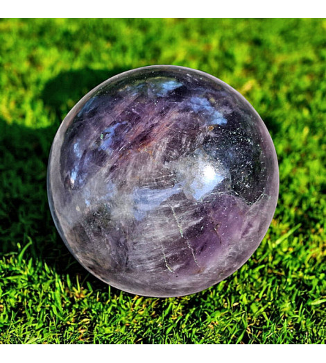 Améthyste Activée - Sphère de Méditation - Reiki
