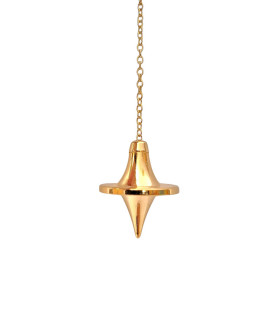 Pendule Toupie en Laiton