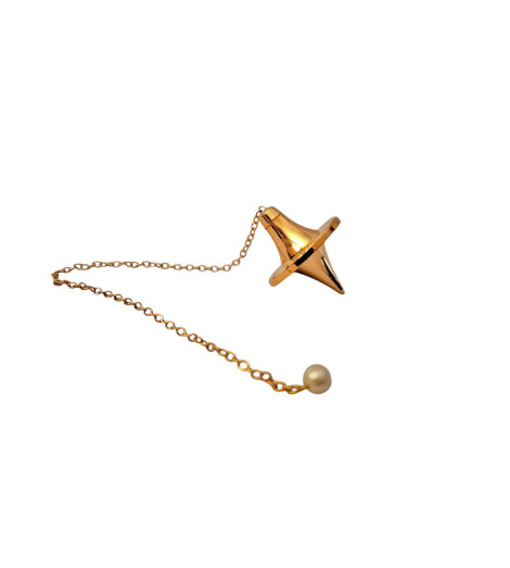 Pendule Toupie en Laiton