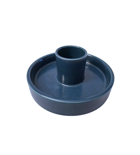 Porte Encens Céramique Bleu pour Palo Santo