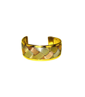 Bracelet en Cuivre tressé - Face