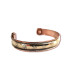 Bracelet Cuivre Aimanté OHM - Vue face