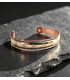 Bracelet Cuivre Aimanté OHM sur ardoise