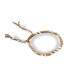 Bracelet Bouddhiste de Chance Lacet Terre - Vue du dessus