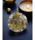 Pendentif Fleur de Vie en Orgonite & Améthyste ambiance mystère