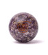 Sphère d'Orgonite Améthyste & Fleur de Vie face 2