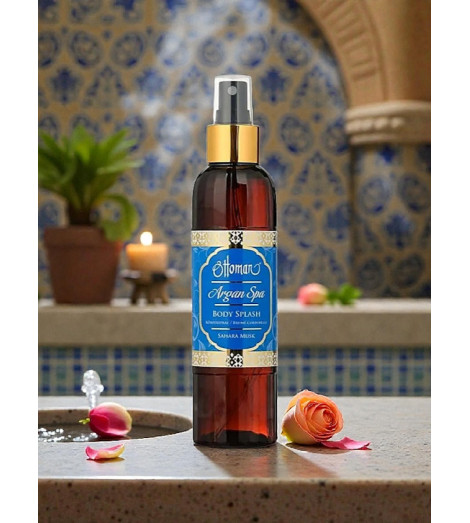Spray corporel Ottoman Argan Spa - Sahara Musc ambiance Hammam