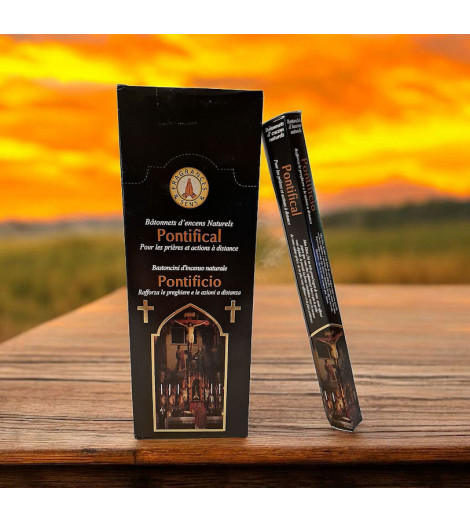 Encens Pontifical en Bâtonnets de Fragrances & Sens couché de soleil