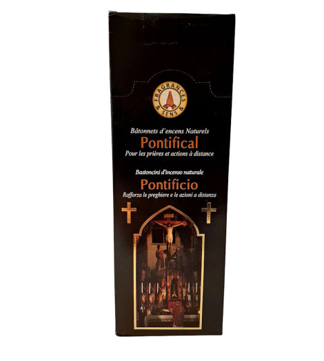 Encens Pontifical en Bâtonnets de Fragrances & Sens de face