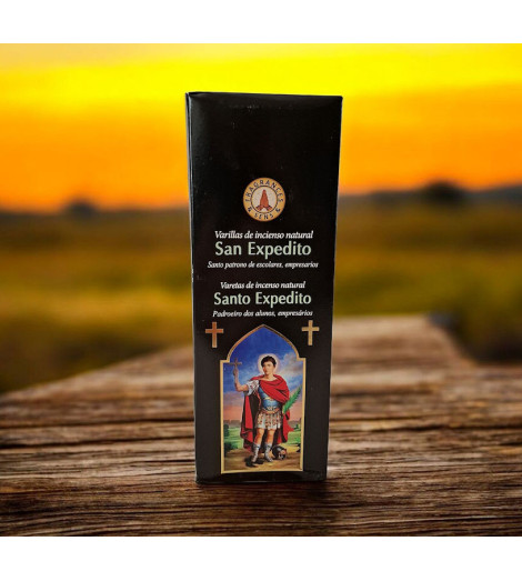 Encens Religieux Saint Expédit – dans le couché de soleil