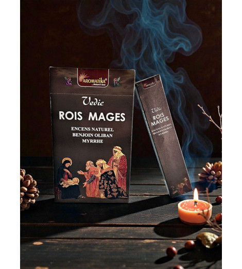 Encens Masala des Rois Mages – Prière et Recueillement ambiance bougie