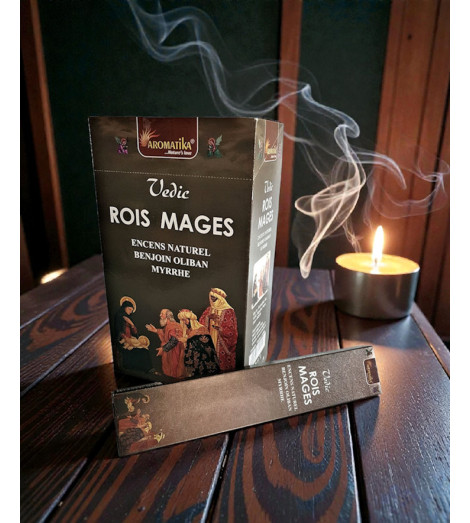 Encens Masala des Rois Mages – Prière et Recueillement ambiance fumée