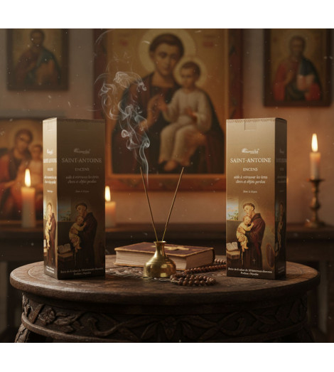 Encens Religieux Saint Antoine – Prière et Confiance ambiance icônes