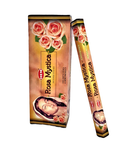 Encens Rosa Mystica – Rose Mystique en Bâtonnets de face