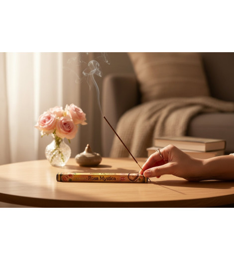 Encens Rosa Mystica – bâtonnet en main